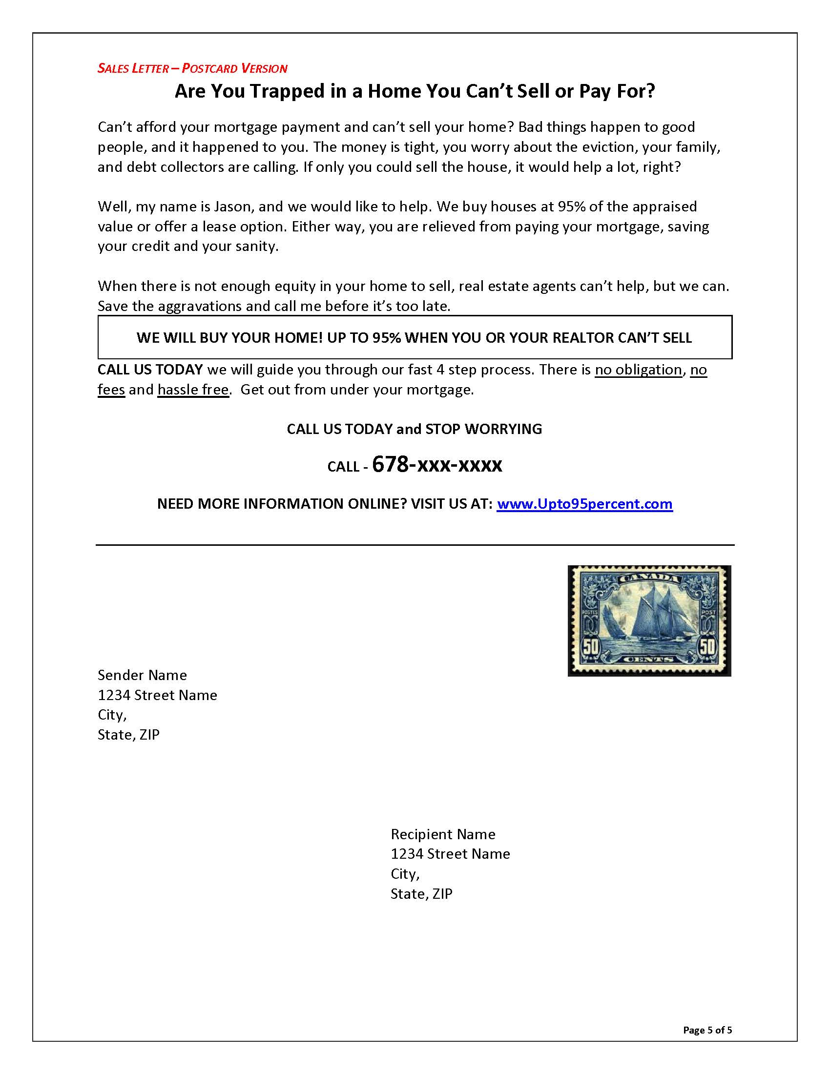 Sales Letters Grovers B2b Food Writing