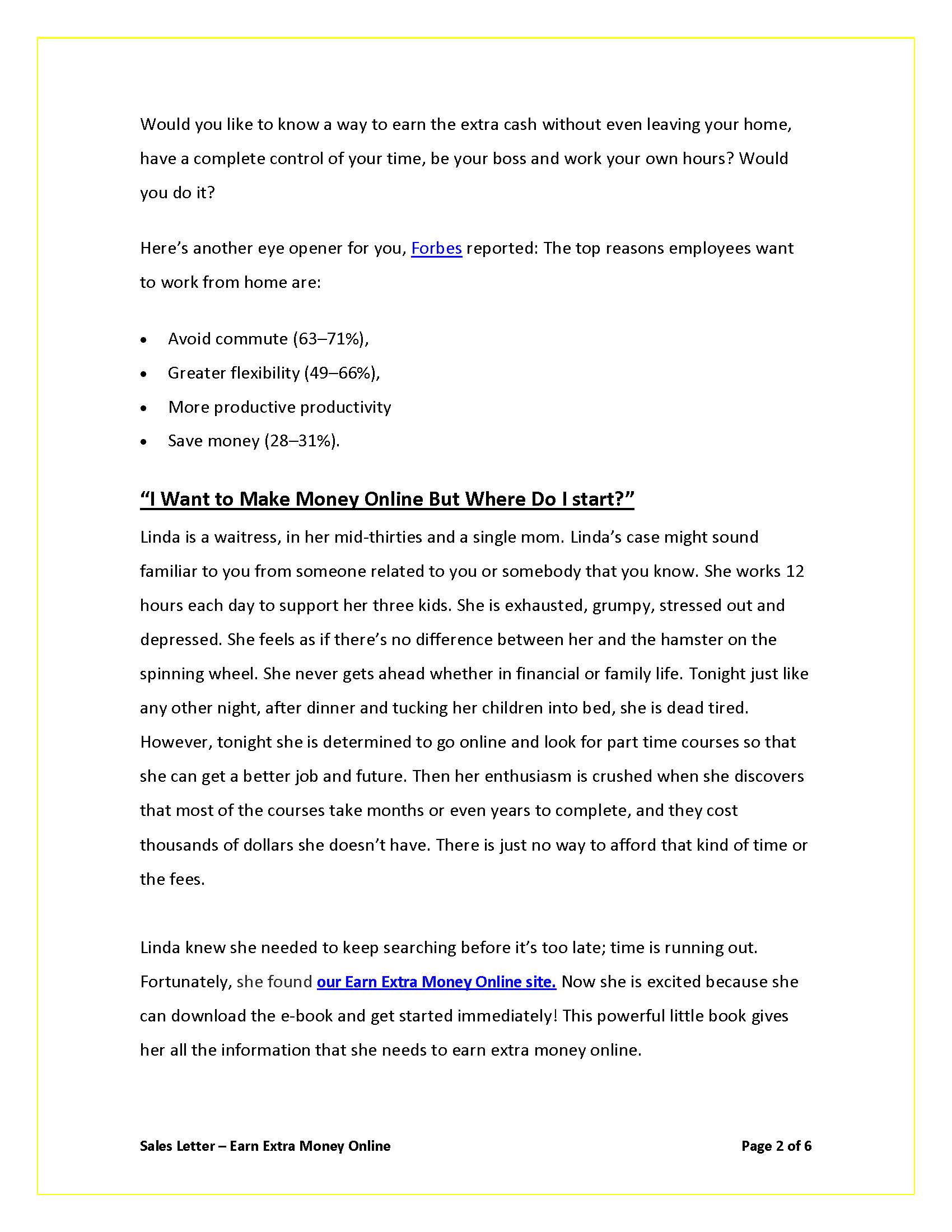 Sales Letter - How To Earn Money Online_Page_2